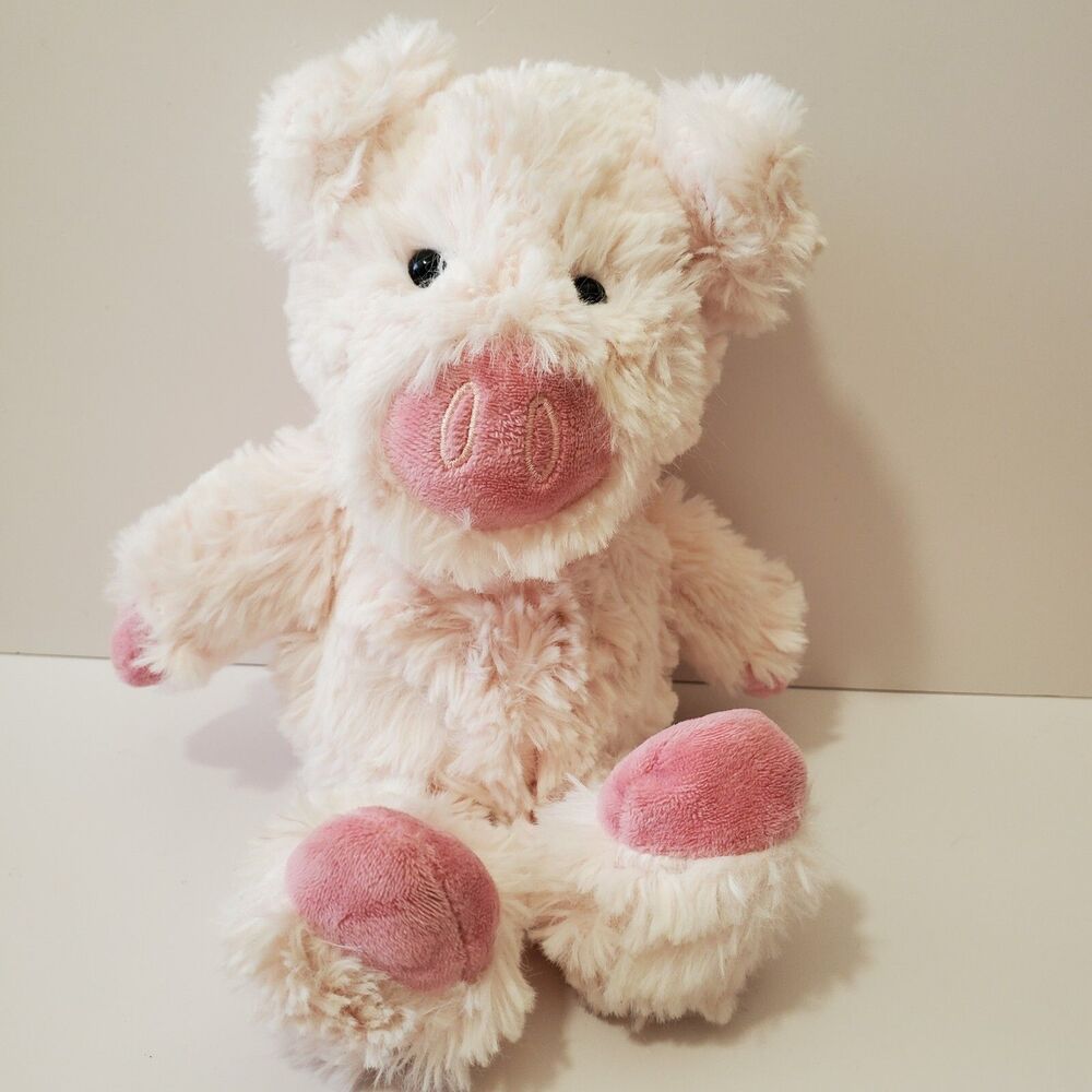 Walgreens Pig Plush Stuffed Piggy Piglet Pink Minky Swirl 11" Super Soft